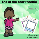 End of the Year Teacher Appreciation Worksheet Freebie