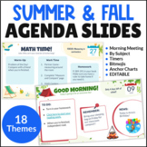 End of the Year Theme Days | Summer Google Slides |Camping