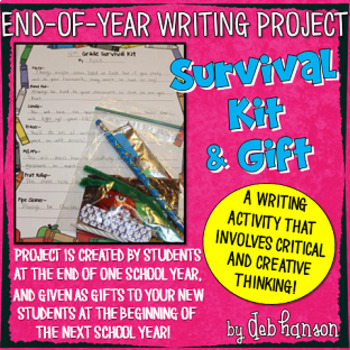 Preview of End of the Year Writing Activity: A Creative Writing Survival Kit Project