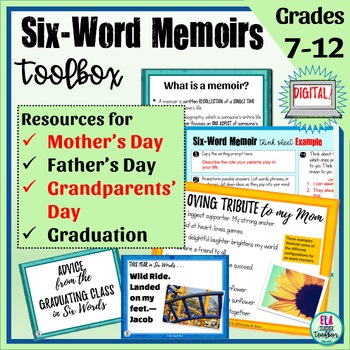 Preview of End-of-the-Year Writing Activity: Six-Word Memoirs