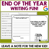 End of the Year Activities: Writing Fun
