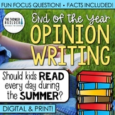 End of the Year Writing: Opinion Writing Lesson & Activity