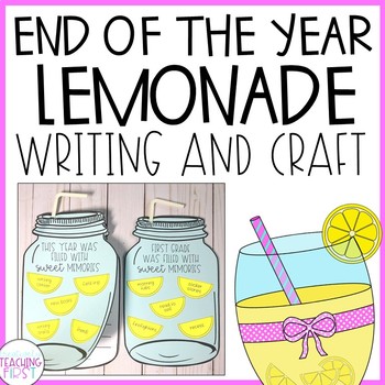 Preview of End of the Year Writing Craft - Lemonade