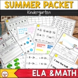 End of the Year or Summer Review Packet for Kindergarten |