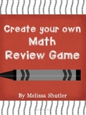 Create Your Own Math Review Game