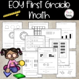 End of the year First Grade Math Assessment