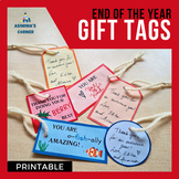 End of the year Gift Tags