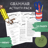 End of the year: Grammar Activities
