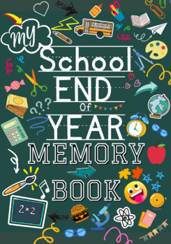 Preview of End of the year Memory Yearbook BUNDLE Keepsake Grades K-5th hand make giftsets