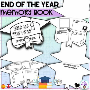 Preview of End of the year Memory book- End of the year activities