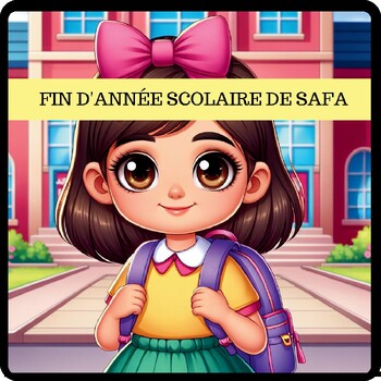 Preview of End of the year Safa’s School Year Adventure: An Educational Journey French Tale