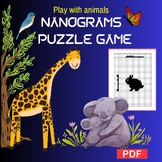 End of the year Math activities: Nonograms Puzzle, celebra