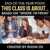 End of the year poem