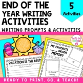 End of the year writing activities End of the year writing