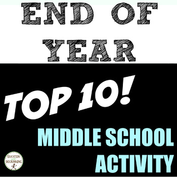 Preview of End of Year Activity that students love! Need to know activity