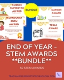 End of year STEM Awards BUNDLE/STEM Content and Famous Fig