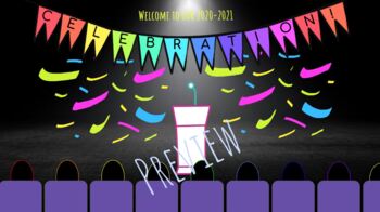 Preview of End of year virtual celebration or graduation