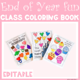 End of year coloring book- end of the year activities - en