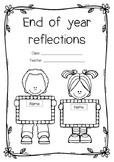 End of year worksheets / booklet