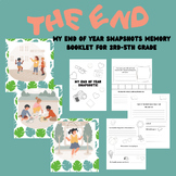 End of The Year Activities Memory Book Preschool, Kinderga