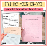End the Year Letter Templates Editable and PDF Templates E