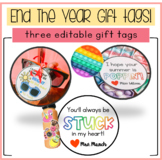 End the Year Gift Tags (Editable!)