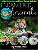 Endangered Animal Unit- for kindergarteners and first graders