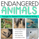Endangered Animals: Reading Comprehension Passages