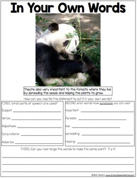 Endangered Animals Nonfiction Activities for Speech Therapy! by Jenn Alcorn