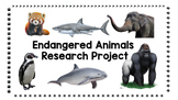 Endangered Animals Research Project with Main Idea and Det