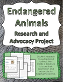 Endangered Animals Research and Advocacy Brochure Project