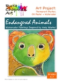 Endangered Animals: Watercolor Paintings Inspired by Andy 