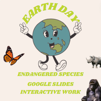 Preview of Endangered Species Activity - Earth Day World Wildlife Day