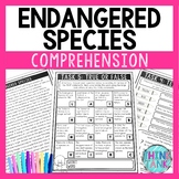 Endangered Species Comprehension Challenge - Close Reading