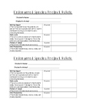Endangered Species Project Rubric