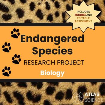 research project on endangered animals