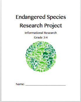 endangered species research project high school