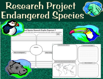 endangered species research project 5th grade