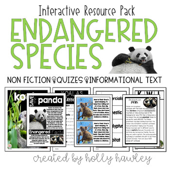 write a report on endangered animals in 50 words