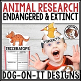 Endangered and Extinct Animals Research Animal Report Dino