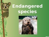 Endangered animal species