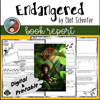endangered book by eliot schrefer
