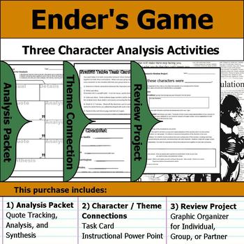 Ender S Game Character Chart