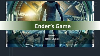 Preview of Ender's Game Lesson 1 of 8 (90-minute class - or 2 45-min. classes) SAMPLE ONLY