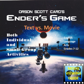 Preview of Ender's Game Text vs. Movie