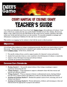 Preview of Ender's Game - The Court Martial of Colonel Graff