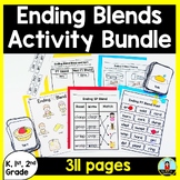Ending Blend Sounds Activity Bundle