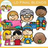 LD Words Clip Art - Ending Blends Clip Art