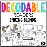 Ending Blends Decodable Readers for Phonics and Fluency | 