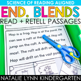 Ending Blends Read + Retell Science of Reading Decodable P